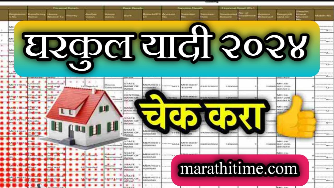 घरकुल यादी मोबाईल वर कशी पहावी ?| Gharkul Yadi Kashi Pahavi