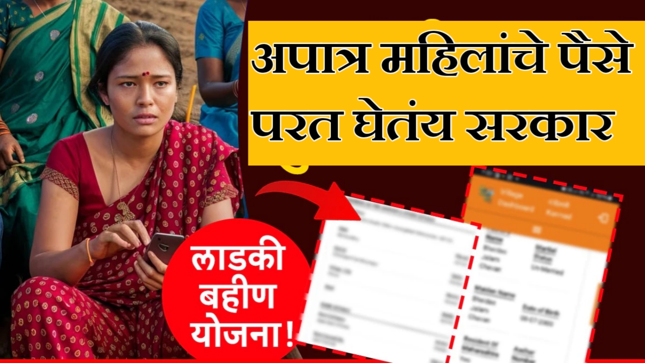 Ladki bahin Yojana: निकष डावलून लाभ घेतलेल्या लाडक्या बहिणींची रक्कम होणार सरकारजमा, अर्जाची होणार पडताळणी.