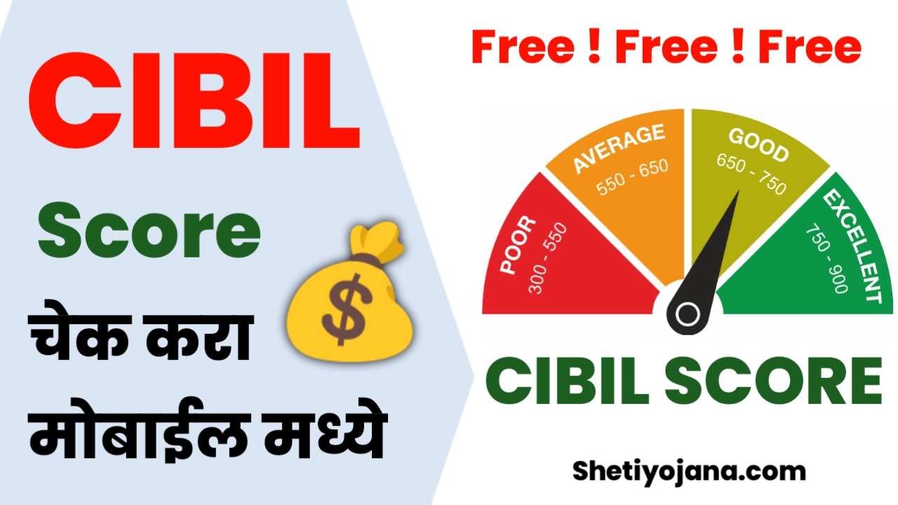सिबिल स्कोर कसा चेक करायचा | CIBIL score check online.