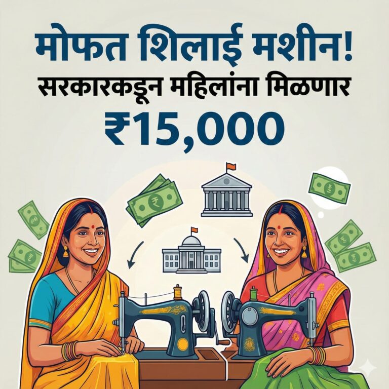 सरकारकडून शिलाई मशीन साठी 15000 रुपये मिळणार. |Pm vishwakarma silai machine yojana