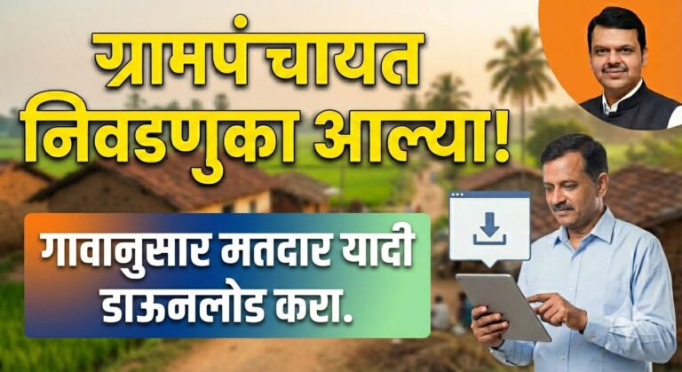 मतदार यादीत नाव शोधणे| मतदार यादी डाउनलोड 2026 | मतदान कार्ड डाउनलोड करा व नवीन काढा. |Voting card download,list.