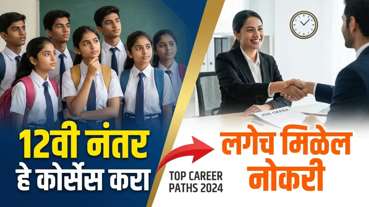 १२वी पास? आता नोकरीची चिंता सोडा! 'हे' कोर्सेस तुम्हाला देतील लाखोंचे पॅकेज आणि सुरक्षित भविष्य!