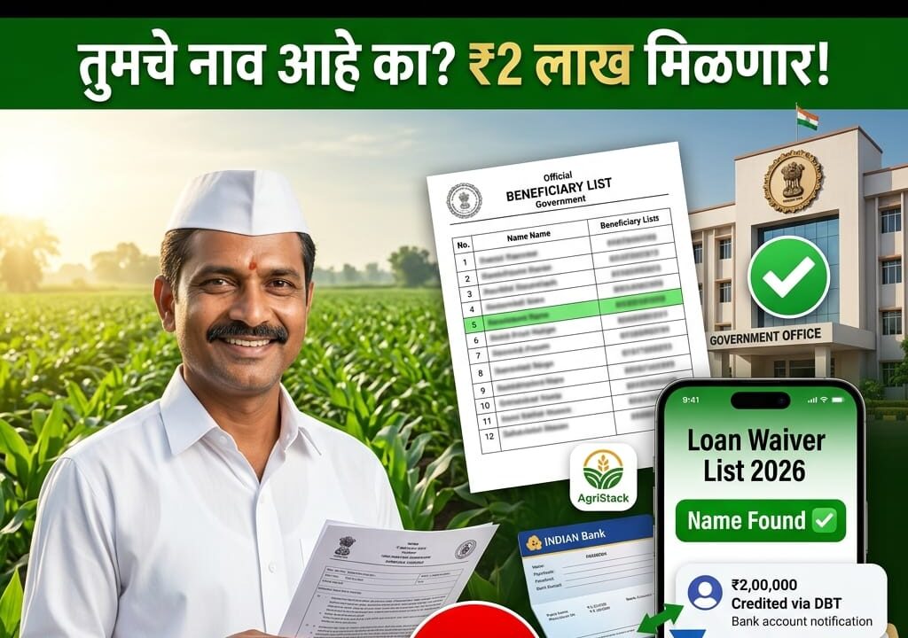 Loan Waiver 2026: कर्जमाफीची तिसरी यादी जाहीर! तुमचे नाव आहे का? पैसे खात्यात कधी जमा होणार? संपूर्ण माहिती