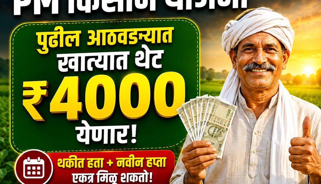 PM Kisan Yojana: शेतकऱ्यांच्या खात्यात येणार ४००० रुपये? पुढील हप्त्यापूर्वी हे काम नक्की करा